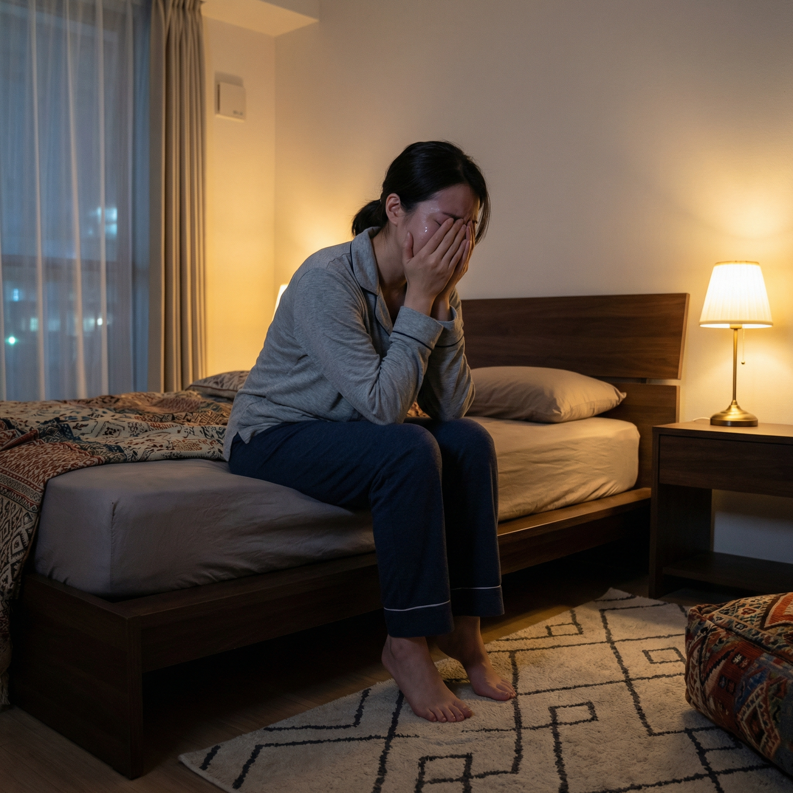 أم تشعر بالإرهاق والضغط النفسي